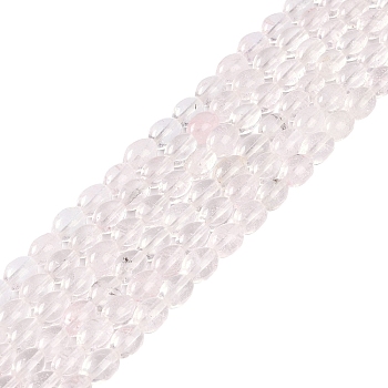 Watermelon Stone Glass Beads Strands, Oval, 8.5x6.5mm, Hole: 1.8mm, about 49~52pcs/strand, 15.75''(40cm)
