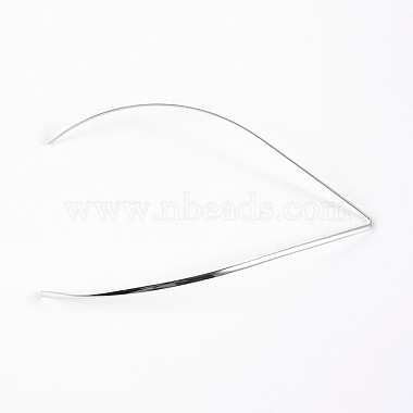 201 Stainless Steel Torque Necklace Making(STAS-P079-02P)-2