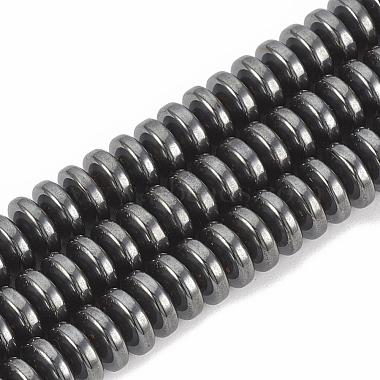 6mm Abacus Non-magnetic Hematite Beads