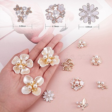 20Pcs 10 Styles Alloy Decorate Use for DIY the Bag or Hair accessories(FIND-SZ0001-54)-7