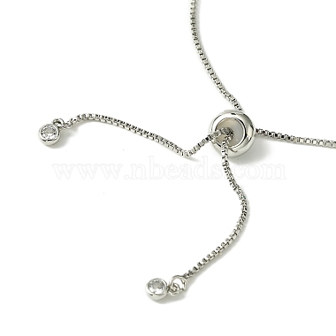Natural Shell Charms Slider Bracelet(BJEW-TA00365-02)-3