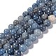 Chapelets de perles en aventurine bleue naturelle(G-F380-8mm)-1
