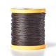 Round Waxed Polyester Cord(YC-E004-0.65mm-N636)-1