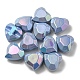 UV Plating Rainbow Iridescent Acrylic Beads(OACR-P010-03E)-1