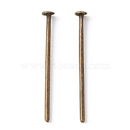 Iron Head Pins, Flat Head Pins, 20mm, 9096pcs/758g(IFIN-SZC0001-01B-AB)