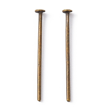 Iron Head Pins, Flat Head Pins, 20mm, 9096pcs/758g