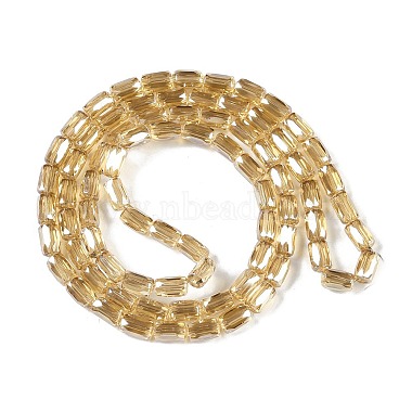 Electroplate Glass Beads Strands(GLAA-Q101-02A-PL03)-2