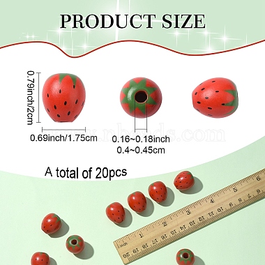 20Pcs Wood Beads(WOOD-YW0001-57)-2