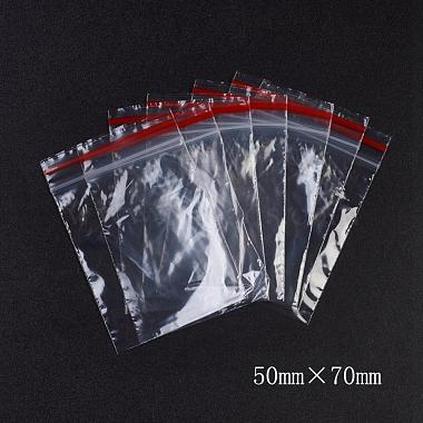 Reißverschlusstaschen aus Kunststoff(OPP-G001-E-5x7cm)-2