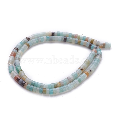 Natural Flower Amazonite Beads Strands(G-H230-36)-2