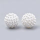 Perles acryliques de perles d'imitation(OACR-T004-15mm-20)-1