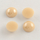 Pearlized Plated Opaque Glass Cabochons(PORC-S801-14mm-13)-1