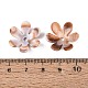 Two Tone Opaque Plastic Bead Caps(KY-N025-46)-3