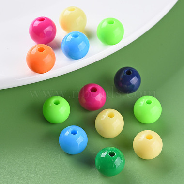 Opaque Acrylic Beads(MACR-S370-C10mm-M2)-6
