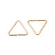 Brass Triangle Linking Ring(KK-N232-331B-02)-2