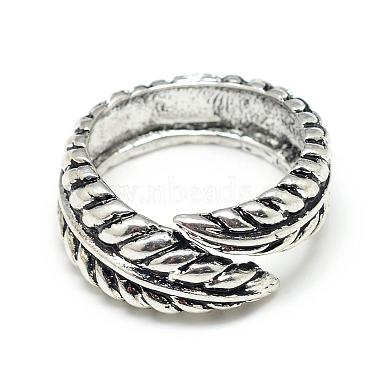 Adjustable Alloy Cuff Finger Rings(RJEW-S038-006)-2