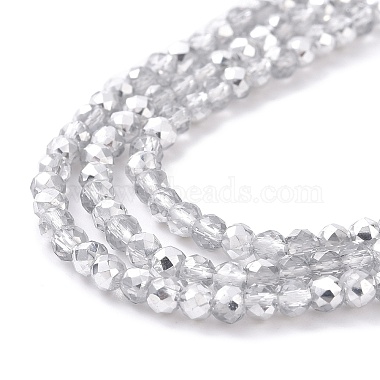 Transparent Electroplate Glass Beads Strands(GLAA-H021-01B-HP06)-4
