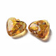 Perles de verre en feuille d'argent au chalumeau faites à la main(FOIL-T005-01E)-3