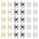 DICOSMETIC 30Pcs 3 Colors Glass Spider Pendant(FIND-DC0004-13)-1