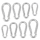 304 Stainless Steel Rock Climbing Carabiners(STAS-UN0013-71P)-1