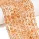 Natural Citrine(Heated) Beads Strands(G-L659-A01-6mm)-1