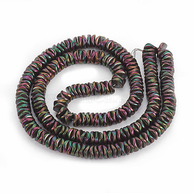 Electroplate Non-magnetic Synthetic Hematite Beads Strands(G-N0321-07E)-2