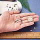 Kissitty 50pcs perles d'espacement en laiton 2 couleurs(KK-KS0001-18)-6