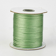 Eco-Friendly Korean Waxed Polyester Cord, Dark Sea Green, 1.5mm, about 169.51~174.98 Yards(155~160m)/Roll(YC-P002-1.5mm-1122)