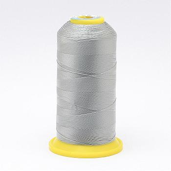 Nylon Sewing Thread, Silver, 0.4mm, about 400m/roll