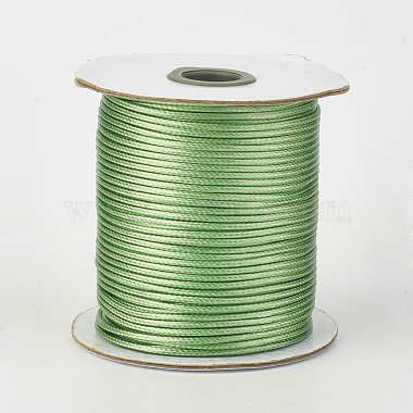 1.5mm DarkSeaGreen Waxed Polyester Cord Thread & Cord
