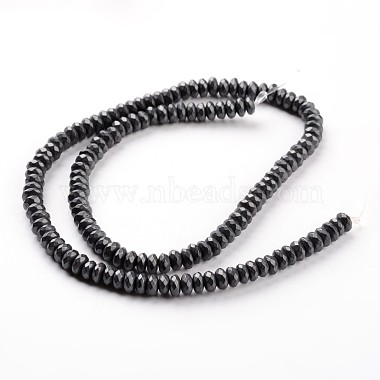 Non-magnetic Synthetic Hematite Beads Strands(X-G-A140-16A-01)-2