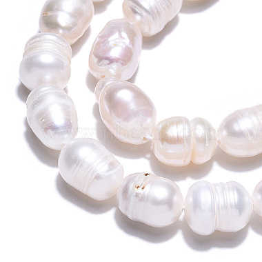 Natural Cultured Freshwater Pearl Beads Strands(PEAR-N012-07S)-5
