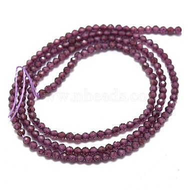 Natural Garnet Beads Strands(X-G-O186-D01)-3