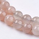 brins de perles naturelles multi-pierre de lune(G-J157-6mm-06)-3
