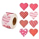 Valentinstag Thema Papier Geschenkanhänger Aufkleber(DIY-C007-01F)-1