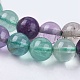 Natural Fluorite Beads Strands(X-G-E468-F01-6mm)-3