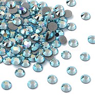 Preciosa&reg Crystal Hotfix Flatback Stones, Czech Crystal, Round(438 11 612 Chaton Rose VIVA 12 &reg), 60010 200 Aqua Bohemica AB, SS12(3~3.2mm)(Y-PRC-HSS12-60010-200)