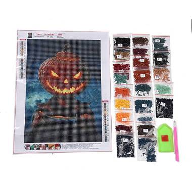 Diy 5d diamante pintura halloween lienzo kits(DIY-P060-04)-3