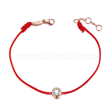 Red Sterling Silver Bracelets