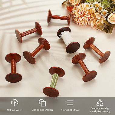 Retro Wood Bobbins(WOOD-WH0029-56)-4