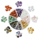 80g 8 styles perles de copeaux de pierres précieuses mélangées naturelles et synthétiques(G-FS0005-50)-1