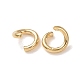 Messing Open Ringe springen(KK-G604-08G-10)-3