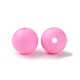 Round Food Grade Eco-Friendly Silicone Focal Beads(SIL-F003-01F)-4