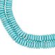 2 Strands Synthetic Turquoise Beads Strands(G-AR0005-31)-1