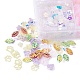 Perles à paillettes en plastique de style 62 g 12(PVC-YW0001-01)-2