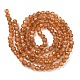 Chapelets de perles de grenat naturel(G-F460-47)-8