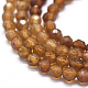 Brins de perles de grenat orange naturel(G-D0013-11)-3