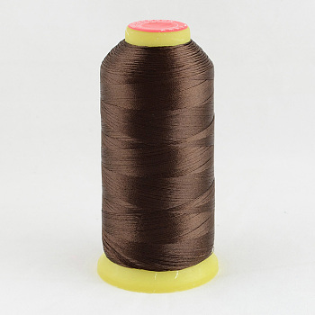 Polyester Sewing Thread, Coconut Brown, 0.5mm, about 870m/roll