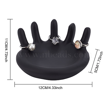 Resin Ring Display Stands(RDIS-WH0016-06C)-2