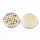 Fruit Seris Printed Wood Pendants(WOOD-S045-103A-07)-2